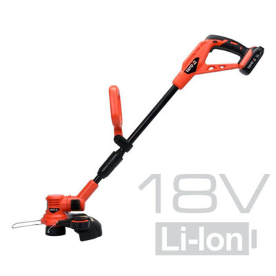 Yato akkutrimmeri 18 V – teleskooppivarsi 108–137 cm