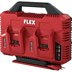 FLEX CA SP 2x 12/18 kaksipaikkainen pikalaturi – 12 V / 18 V